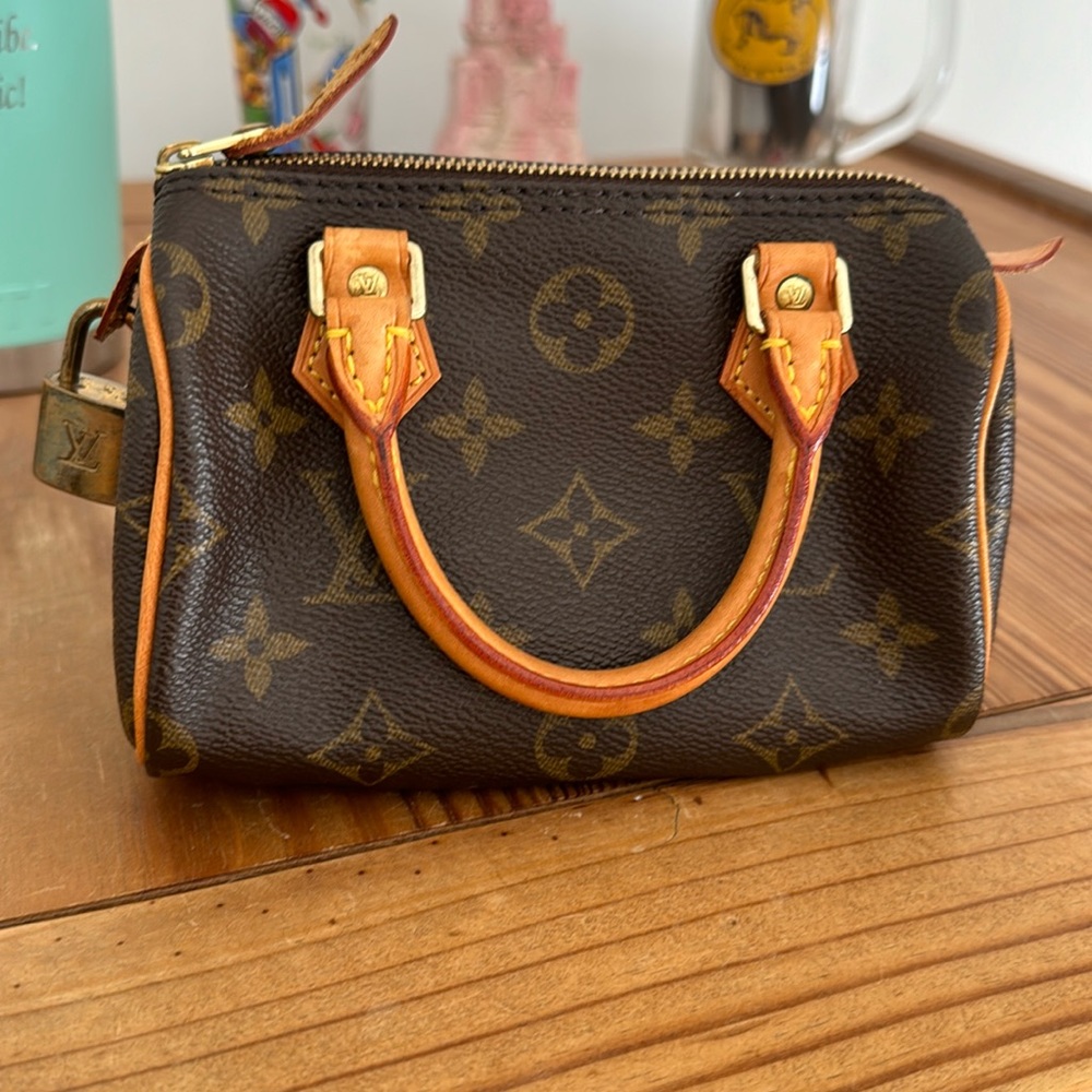 Authentic vintage Louis Vuitton mini speedy